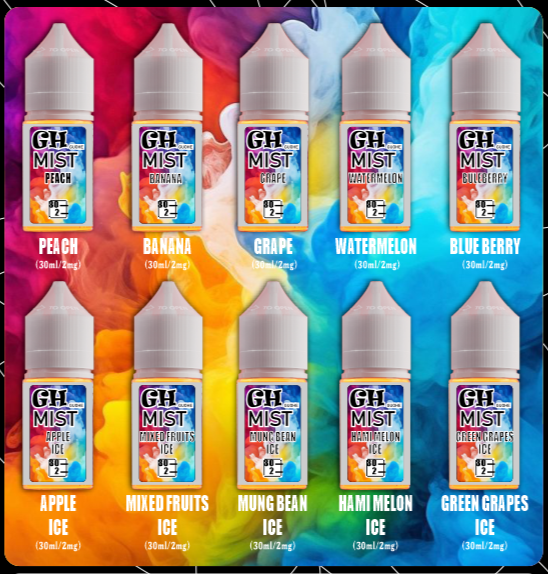 GH Flavored E - Juice/Liquid